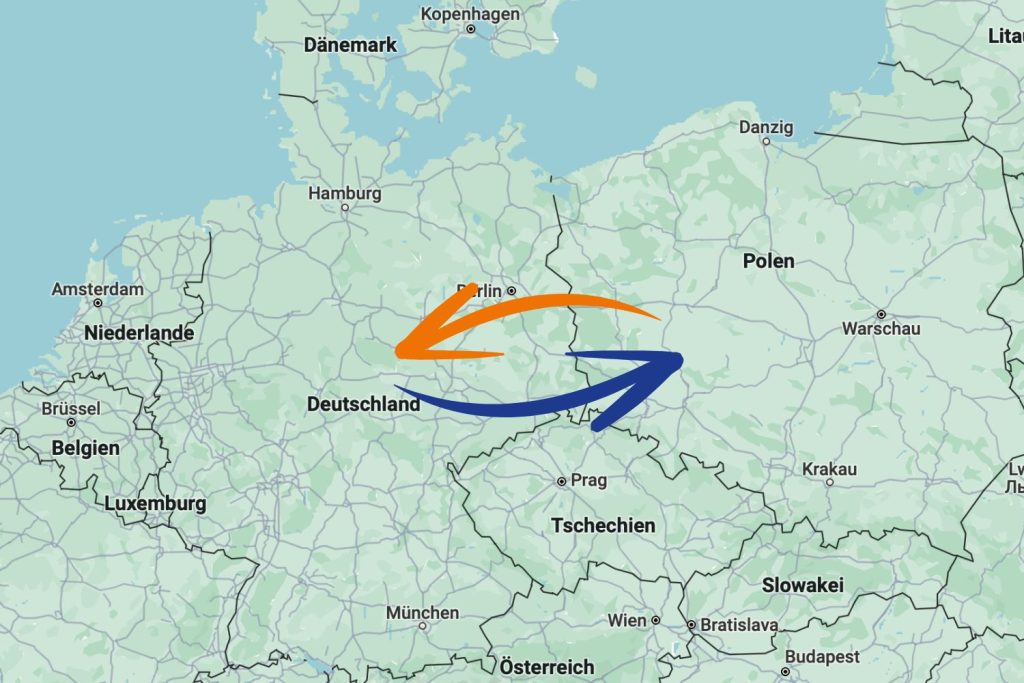 Speditions-Transport Deutschland - Österreich