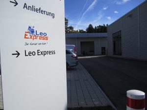 Leo Express Anlieferung